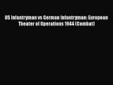 PDF US Infantryman vs German Infantryman: European Theater of Operations 1944 (Combat)  EBook