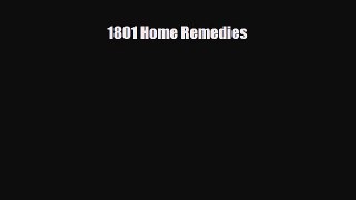 Read ‪1801 Home Remedies‬ Ebook Free
