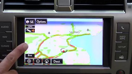 Sử dụng thông tin giải trí Lexus Enform trên GX 460 2014