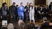'Hamilton' cast puts on a special performance at the White House