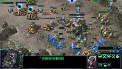 HD MLG Starcraft 2 Qxc vs. HuK match 3