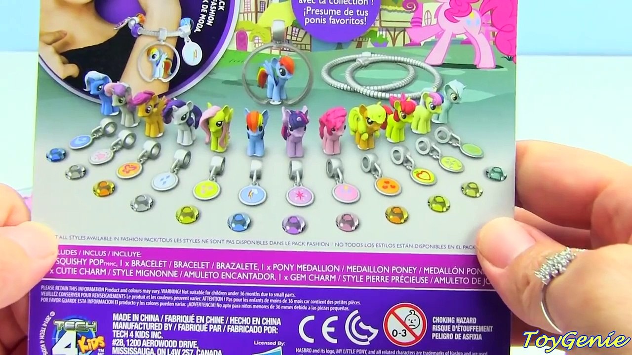 My Little Pony Squishy Pops Bracelet Mystery Surprise Balls Capsule