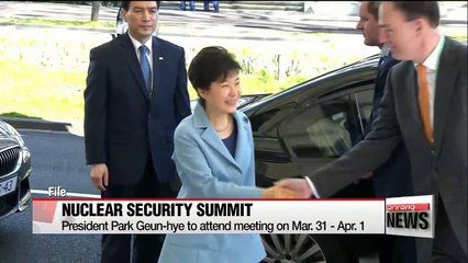 President Park to attend Nuclear Security Summit 2016