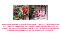 Ultimate  Guide For Window Dressing Using Wooden Hangers & Other Methods
