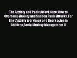 Read The Anxiety and Panic Attack Cure: How to Overcome Anxiety and Sudden Panic Attacks For