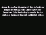Download Ages & Stages Questionnaires®: Social-Emotional in Spanish (ASQ:SE-2(TM) Spanish):