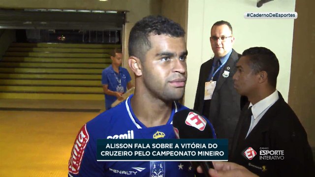 Alisson exalta goleada do Cruzeiro sobre o Uberlândia