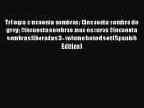 PDF Trilogía cincuenta sombras: Cincuenta sombra de grey Cincuenta sombras mas oscuras Cincuenta