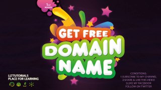 .com domain name for free giveaway 2016