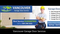 Vancouver Garage Door Repair, Maintenance, Replacement & Installation Service