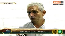 Reinaldo Rueda habló tras el 0-4 de Nacional ante Peñarol · Copa Libertadores 2016 (grupo 4, fecha 4)