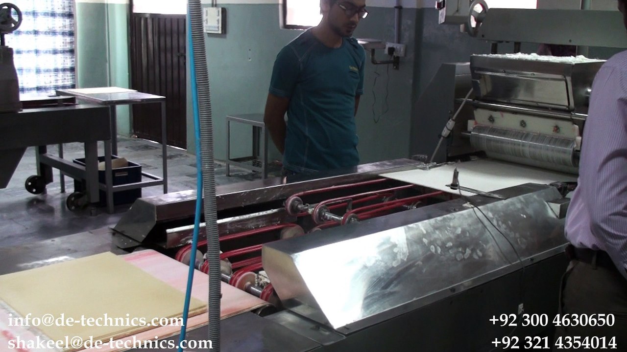 Wafer Plant, Wafer Line, Wafer Biscuit Plant - D.E. Technics (Pvt) Ltd.