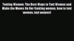 Download Texting Women: The Best Ways to Text Women and Make the Moves On Her (texting women