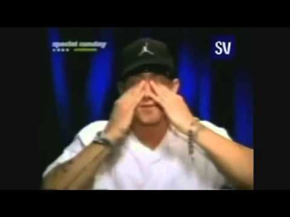 Rapper: Eminem laughing (Exclusive) From 1999 T...