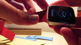 Apple Watch 3rd Party Leather Loop Unboxing and Quick Look