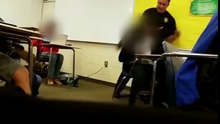 South Carolina school video: Officer pupil clash investigated