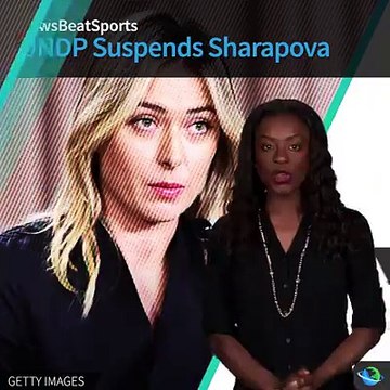 UNITED NATIONS suspends MARIA sharapova