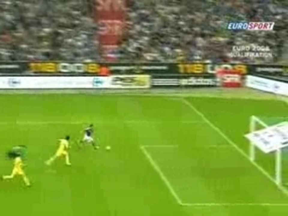 France - Ukraine 1-0 Ribery Euro 2008 Q