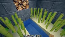 Minecraft Tutorials: Semi Auto Sugarcane Farm (XBOX Playstation PC)