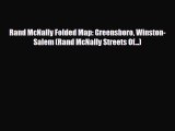Download Rand McNally Folded Map: Greensboro Winston-Salem (Rand McNally Streets Of...) PDF