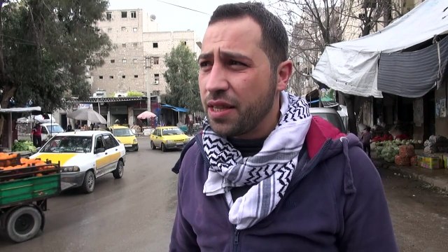 Aleppo residents mark 5th anniversary of Syrian conflict