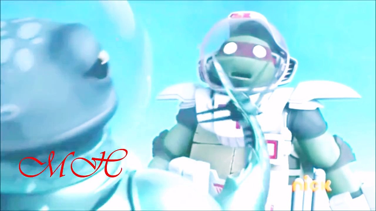 Tmnt 2012 Raph & Mona Cute Scenes