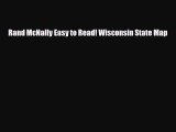Download Rand McNally Easy to Read! Wisconsin State Map Ebook