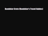 Download Baedeker Crete (Baedeker's Travel Guides) Free Books