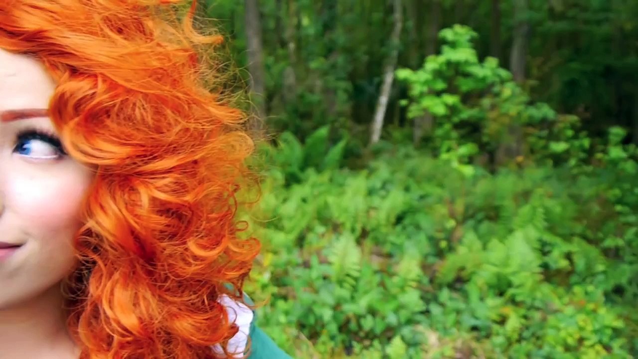 Disneys BRAVE Merida Makeup Tutorial dope2111