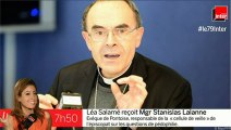 Mgr Stanislas Lalanne répond aux questions de Léa Salamé