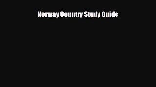 PDF Norway Country Study Guide PDF Book Free