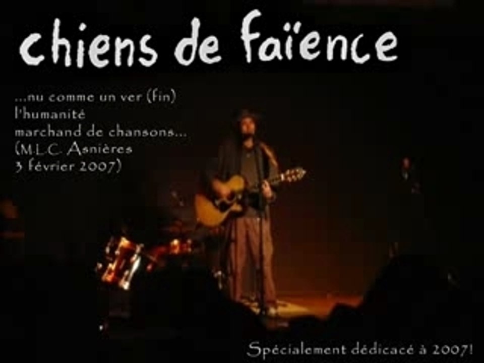 Chiens de Faïence - Soirée Bouches à Oreilles