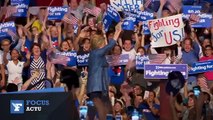 Primaires démocrates : Clinton l'emporte et s'en prend à Trump