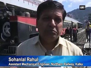 Tourists in Shimla make a beeline to see 112-year-old steam engine