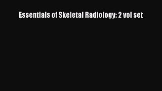 Download Essentials of Skeletal Radiology: 2 vol set PDF Free