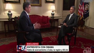 Entrevista con Barack Obama en CNN