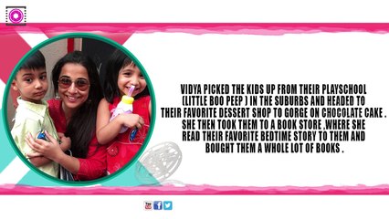 Look Who Went On A Dessert Date With Vidya Balan - Filmyfocus.com