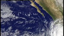 NASA satellite images show ‪Hurricane Patricia‬ hitting Mexicos Pacific coast