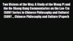 PDF Two Visions of the Way: A Study of the Wang Pi and the Ho-Shang Kung Commentaries on the
