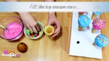 Cupcake Ice Cream Cones | Kids Special Recipe