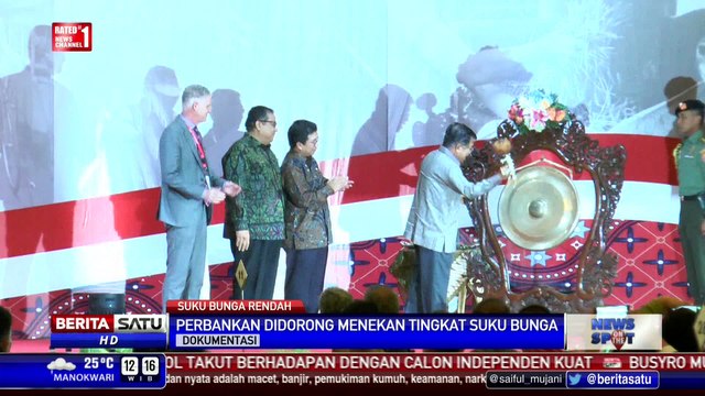 BI dan OJK Dorong Perbankan Rendahkan Suku Bunganya
