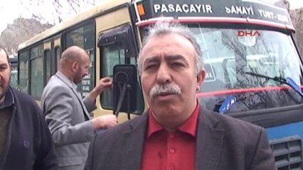 Kars - Dolmuşçulardan Teröre Tepki