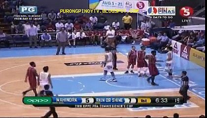 MAHINDRA VS RAIN OR SHINE MARCH 16 2016 1Q