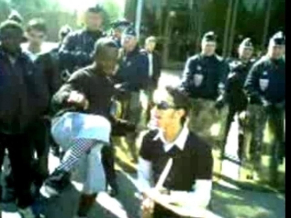 Avec la police photo de famille