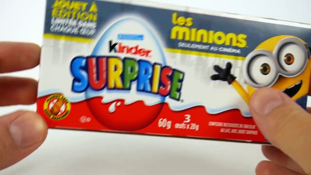 2015 Minions Movie Kinder Surprise Eggs Kinder Eggs 2015 Minions Movie Opening Unboxing To