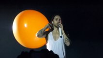 Jared Leto speaking before Do or Die :) 30 Seconds to Mars @ Le Zénith Paris, 18 Feb 2014