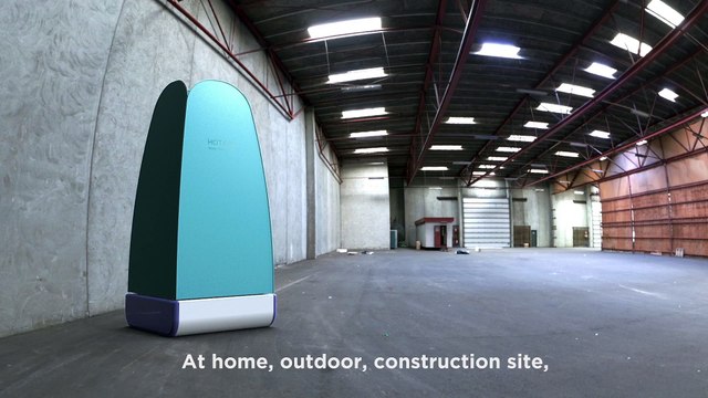 Esta ducha portátil puede reutilizar el agua durante dos semanas