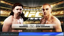 EA UFC: Rivals | Chuck Norris vs. Jean Claude Van Damme I | Epic Celebrity Fights!!!