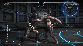 Mortal Kombat X: Predator (Hunter) 42% meterless, 49% 1 bar combo