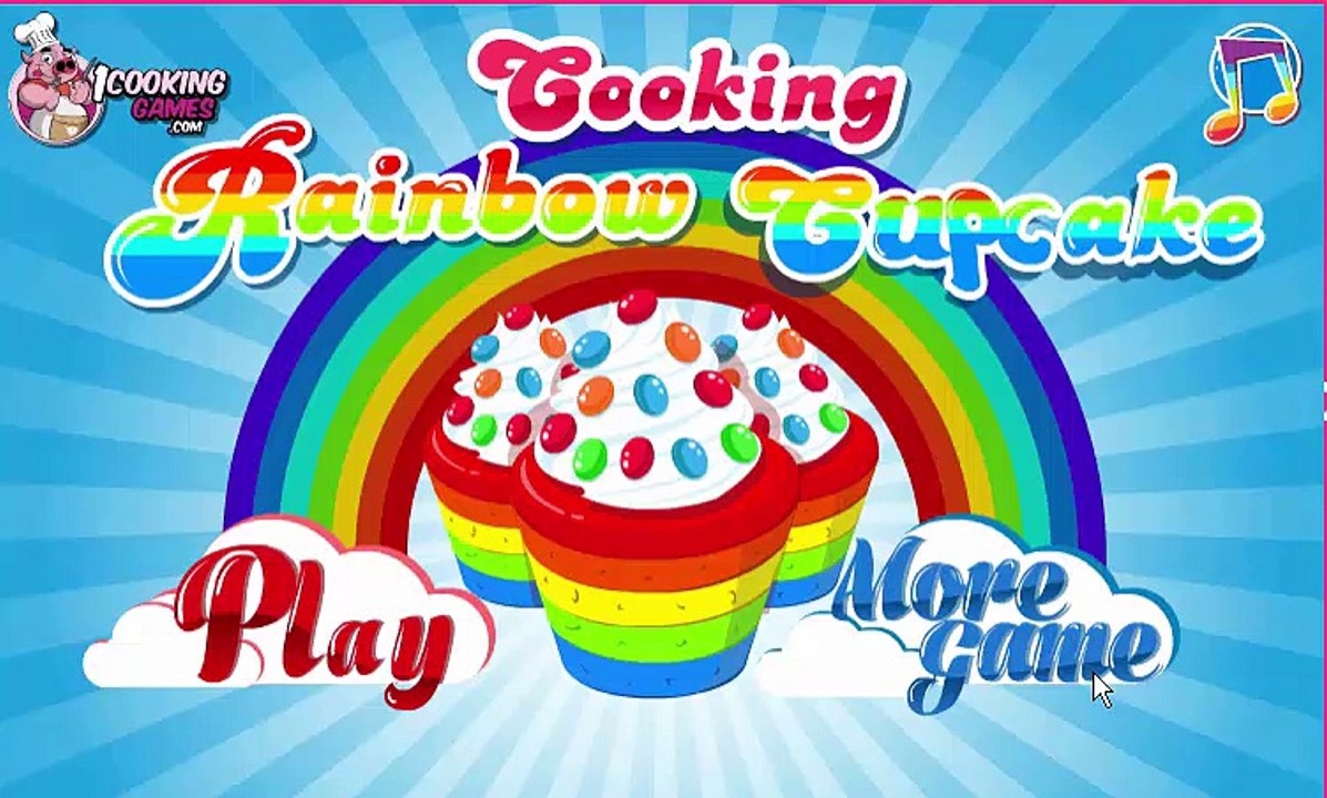 Cooking Rainbow Cupcakes